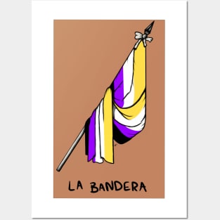 Nonbinary Loteria Bandera Posters and Art